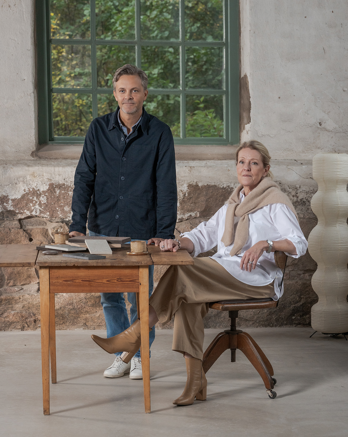 Produktsjefene Johan Körner og Mia Larsson