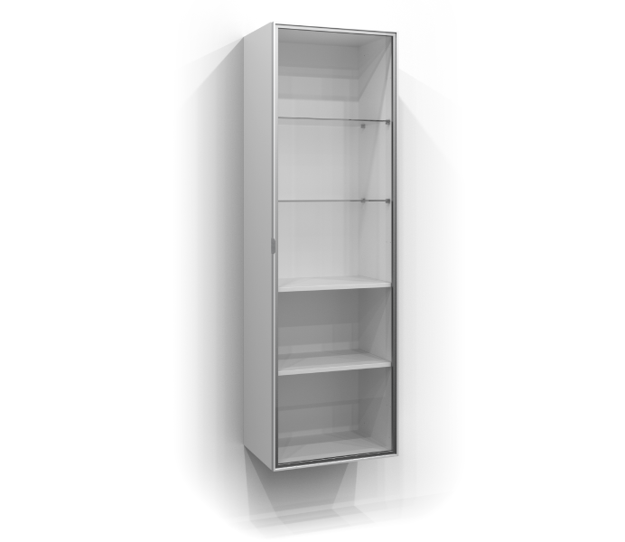 Høyskap 160x50 vitrine