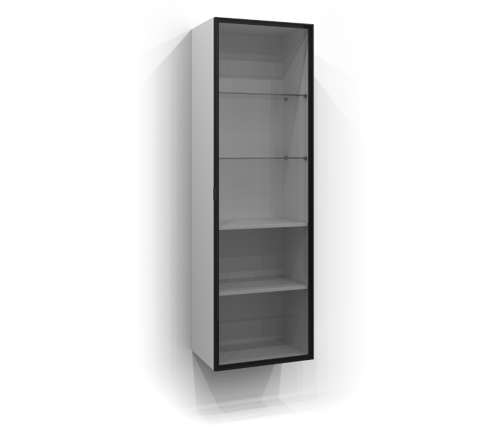 Høyskap 160x50 vitrine