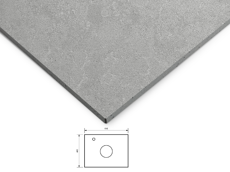 Benkeplate Glimmer