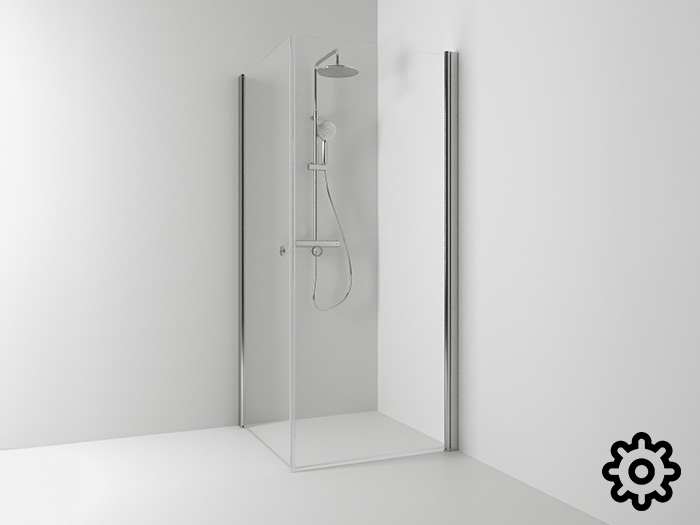 Skoga hjørnedusj rett reservedeler